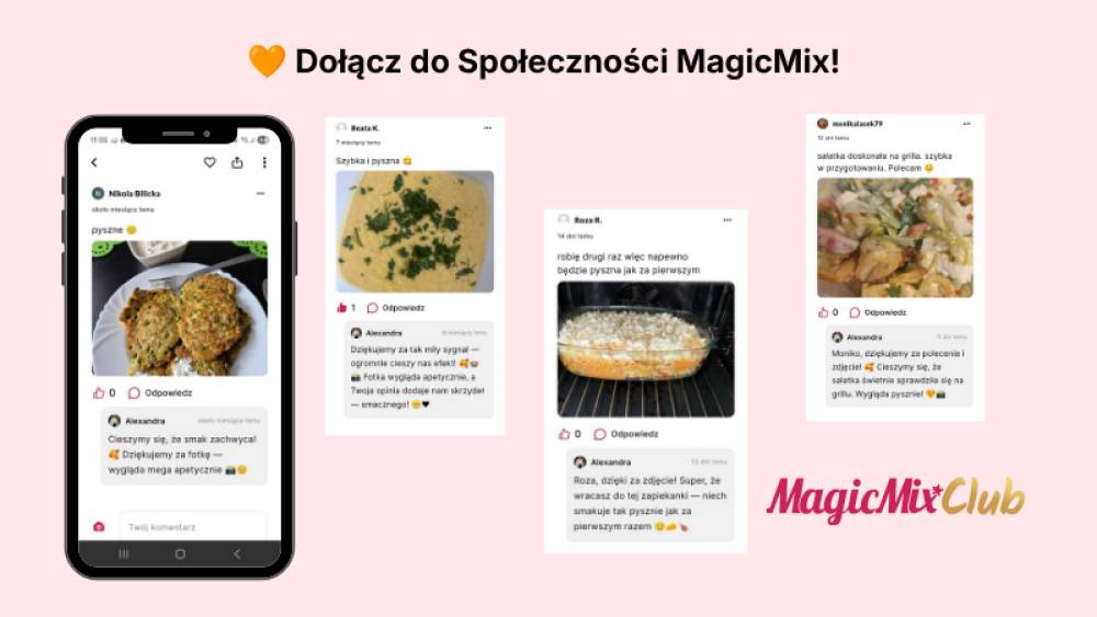 🧡 Dołącz do Społeczności MagicMix!