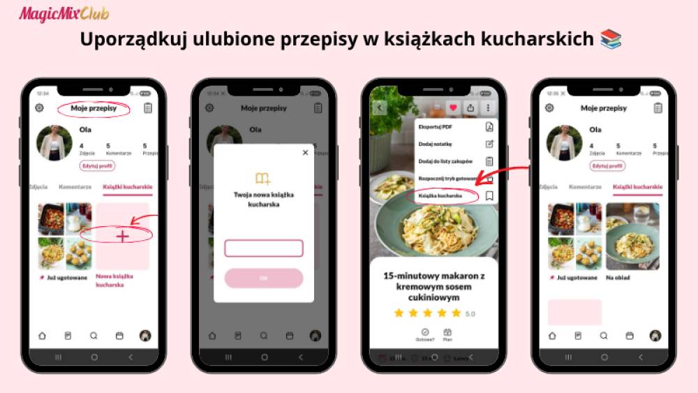 Grafika książka kucharska