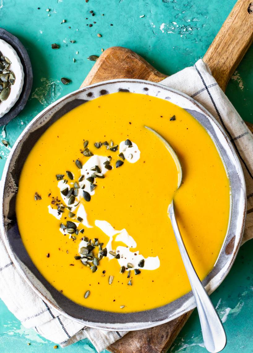 Delikatna zupa dyniowa z Monsieur Cuisine