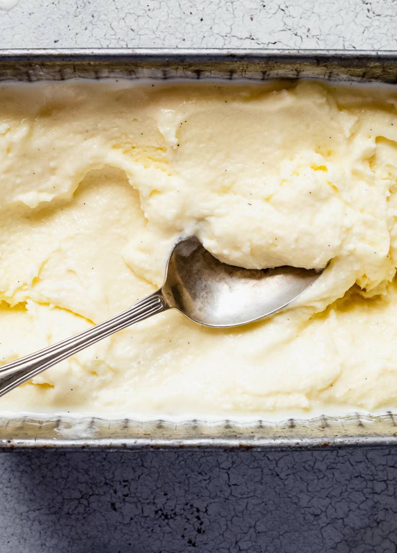 Klasyczne lody waniliowe