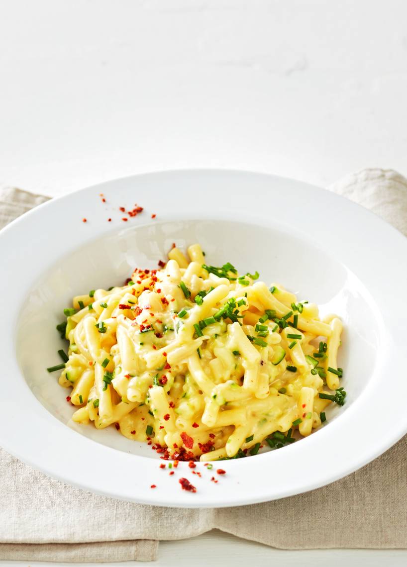 Mac and Cheese z cukinią