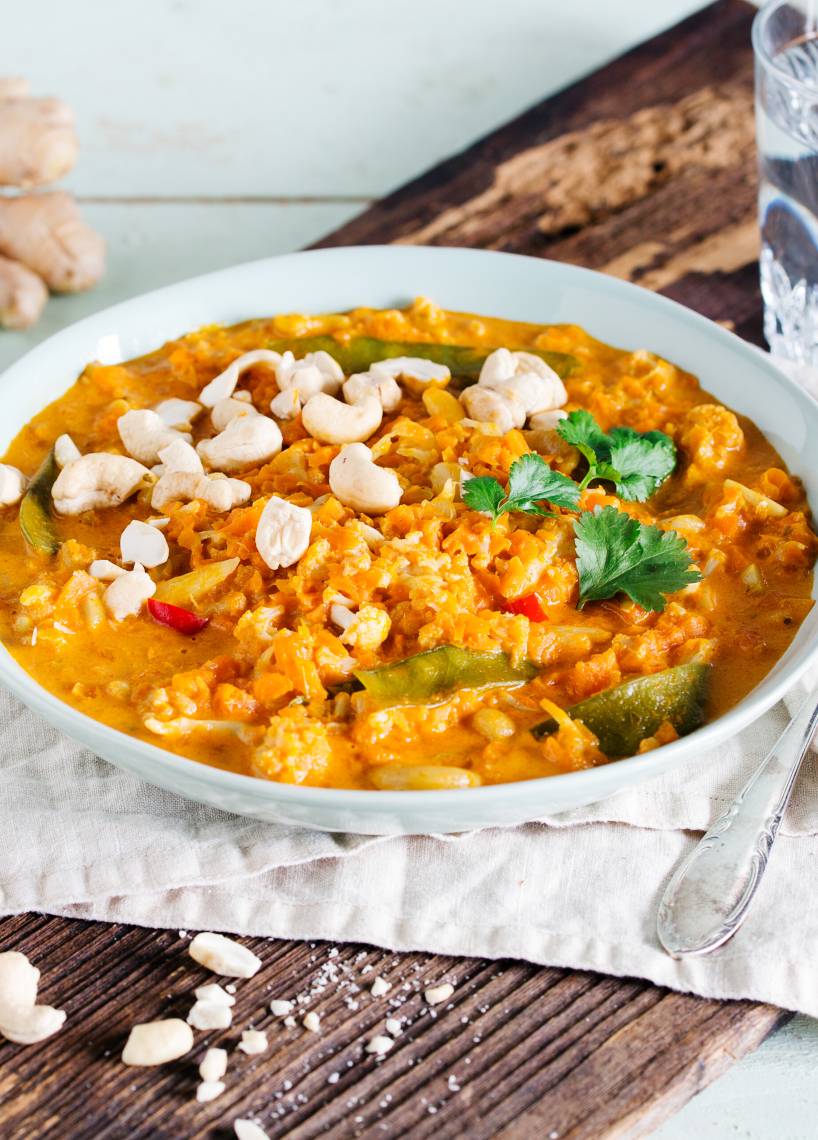 Pikantne curry z kalafiora