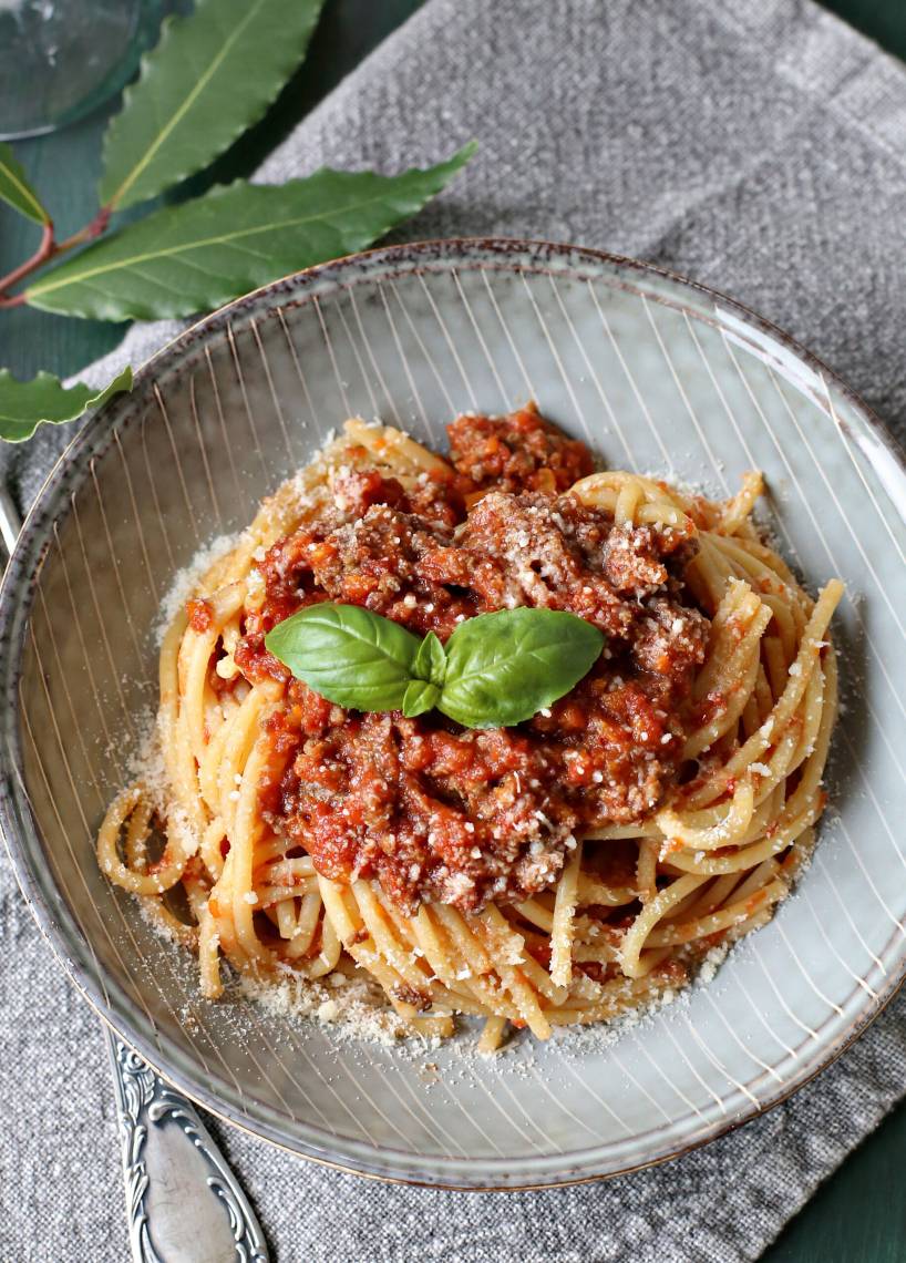 Spaghetti Bolognese według oryginalnego włoskiego przepisu