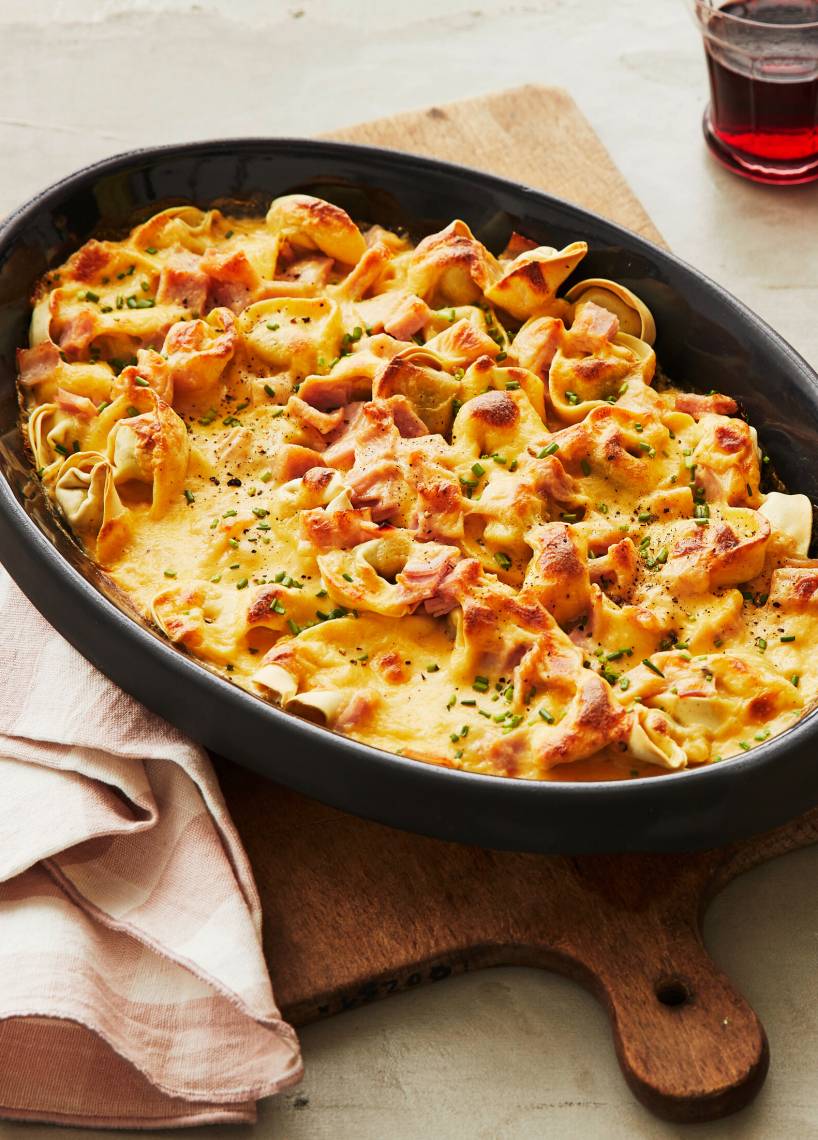 Tortellini z piekarnika