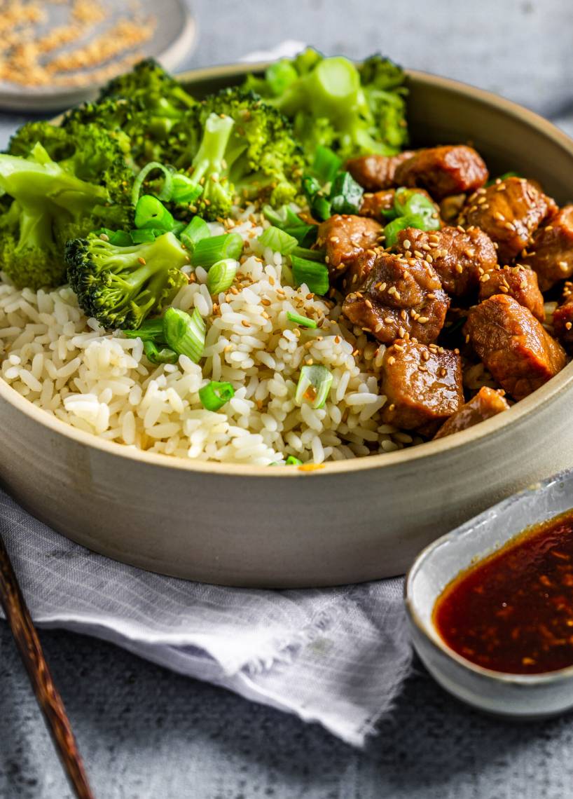 Wieprzowina teriyaki