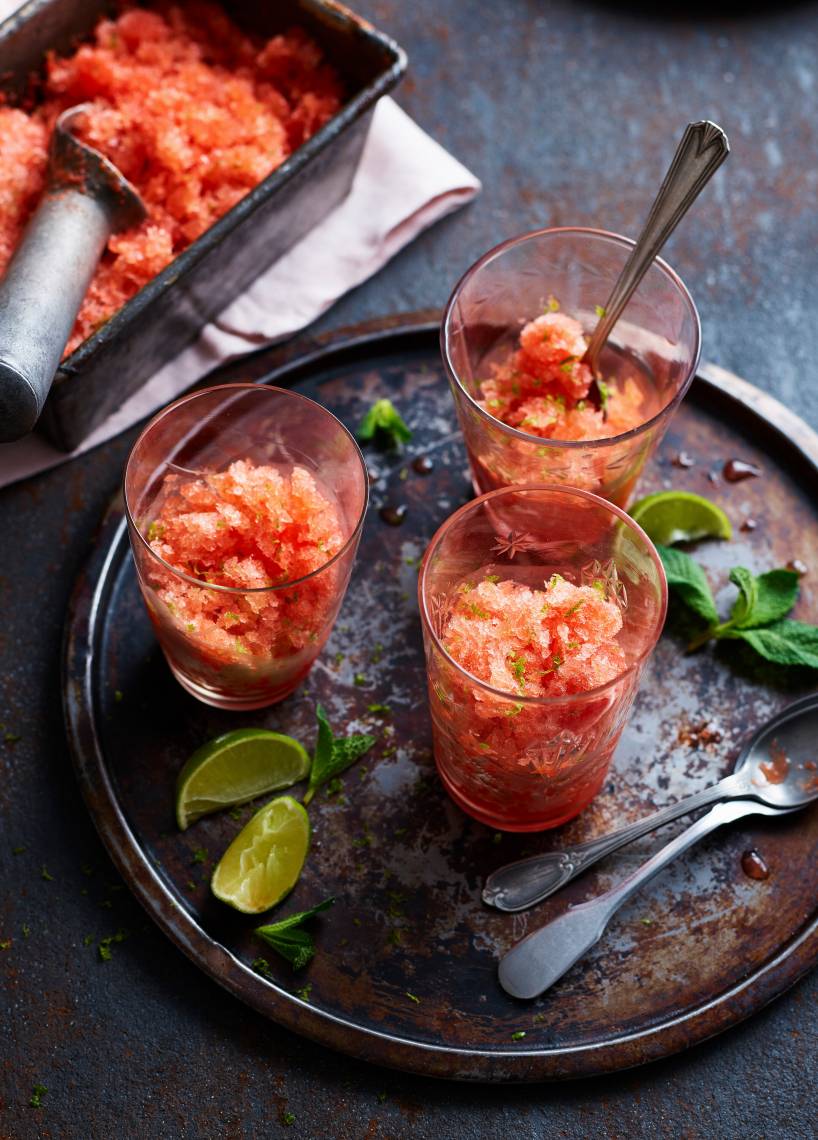 Sangria granita