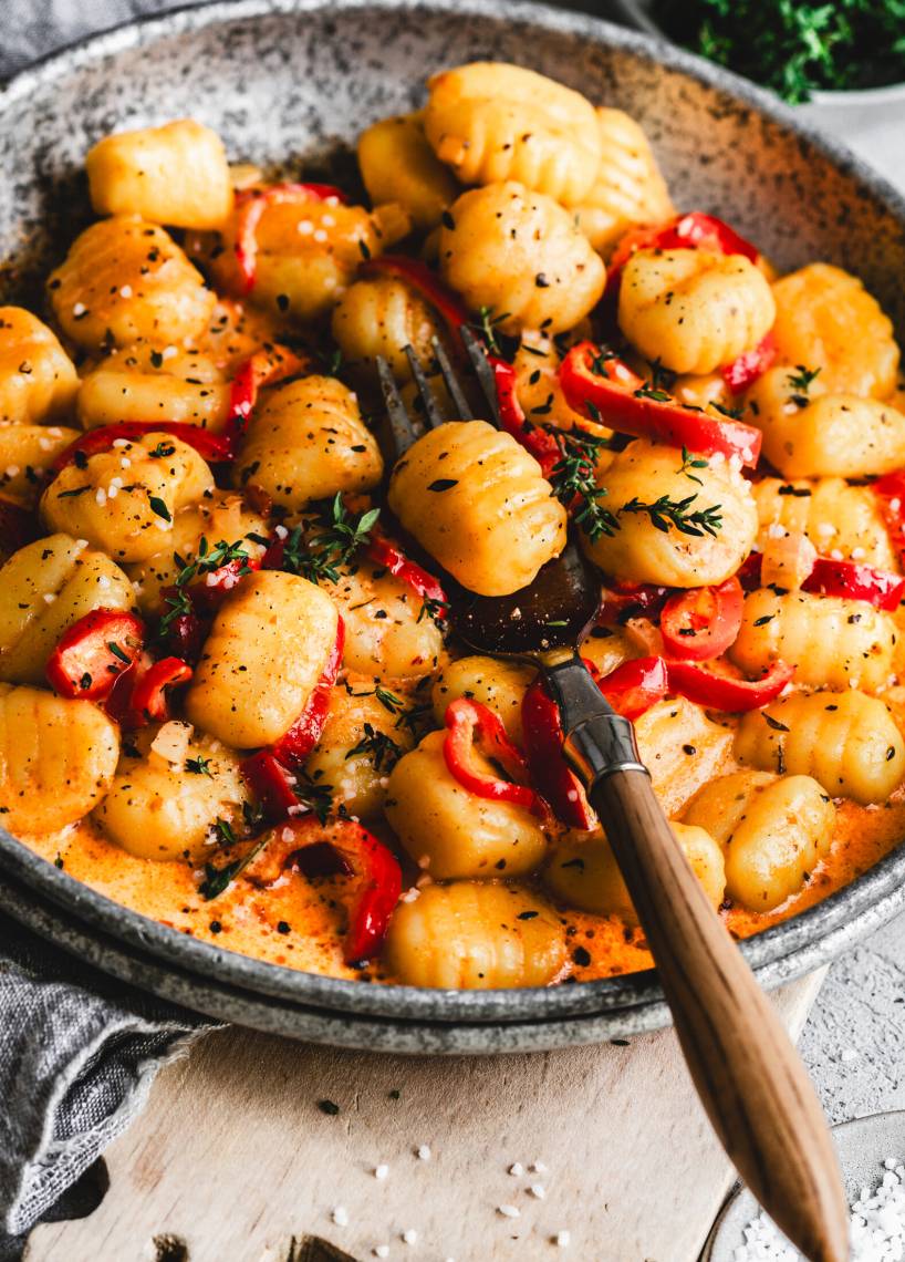 15-minutowe gnocchi z papryką