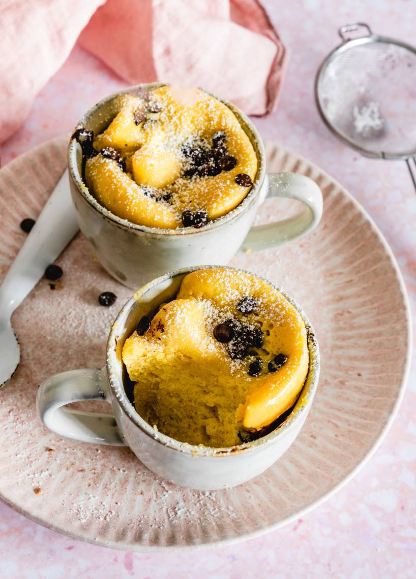 Ciasto Chocolate-Chip w kubku