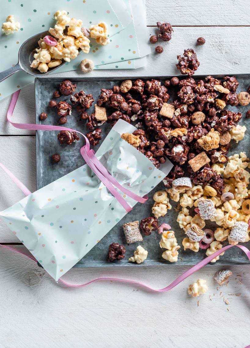 Czekoladowy popcorn