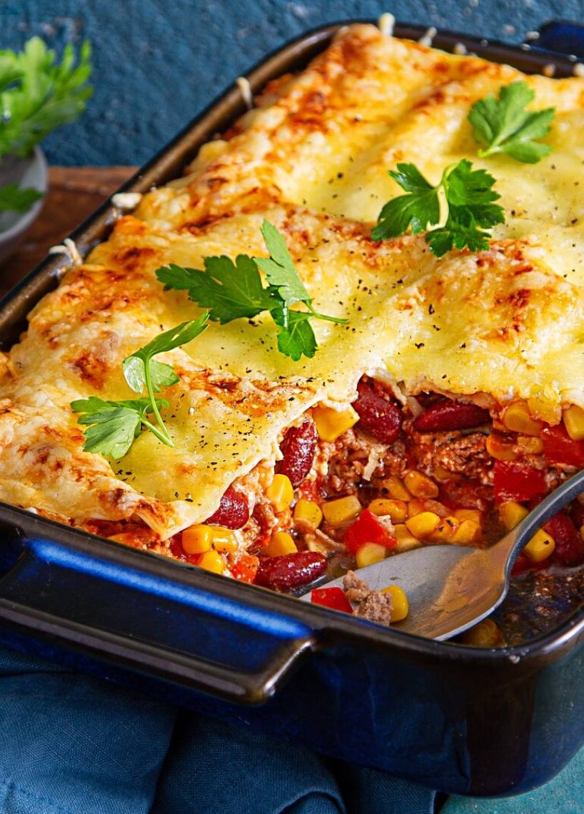 Lasagne z chilli