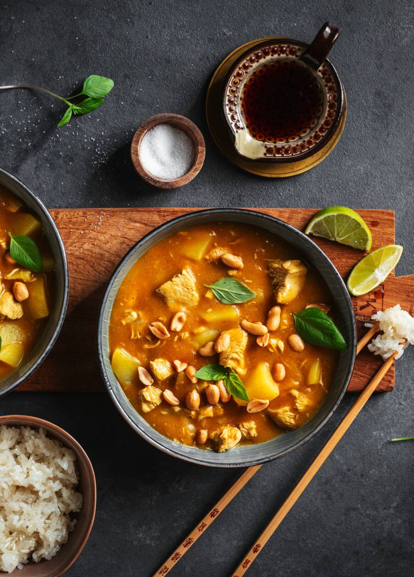 Massaman Curry z kurczakiem