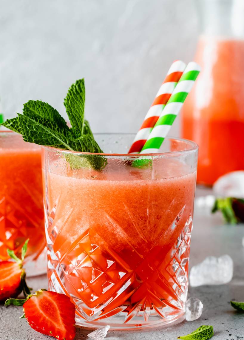 Lemoniada truskawkowa