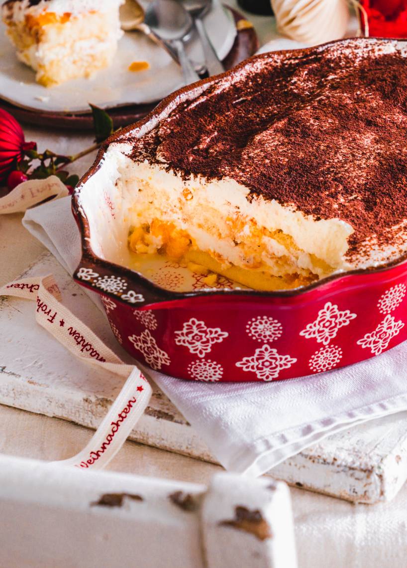 Tiramisu z mandarynkami