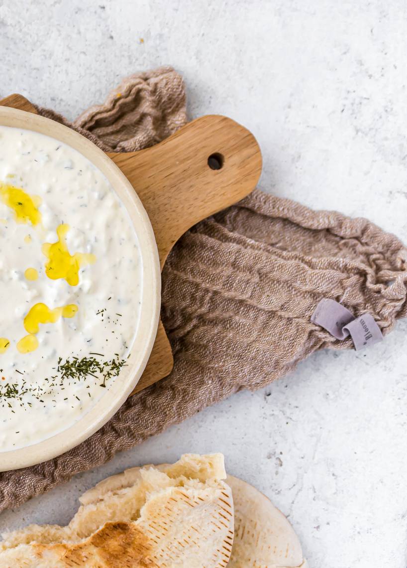 Tzatziki z kwaśną śmietaną