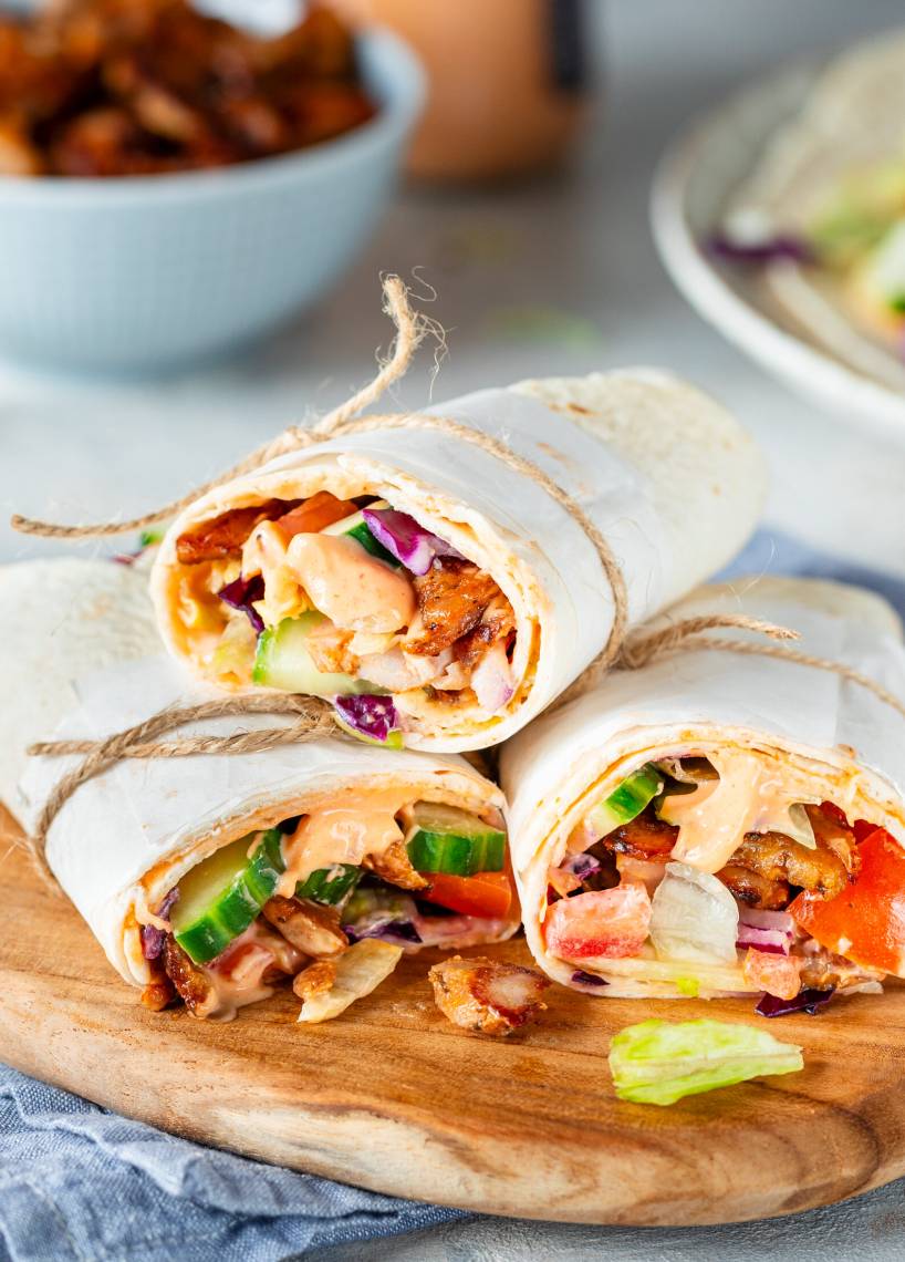Wrap a'la kebab