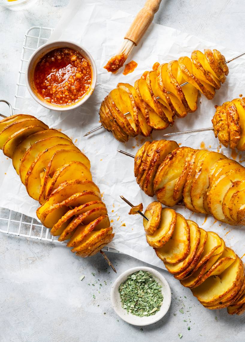 Ziemniaki tornado à la Jamie Oliver