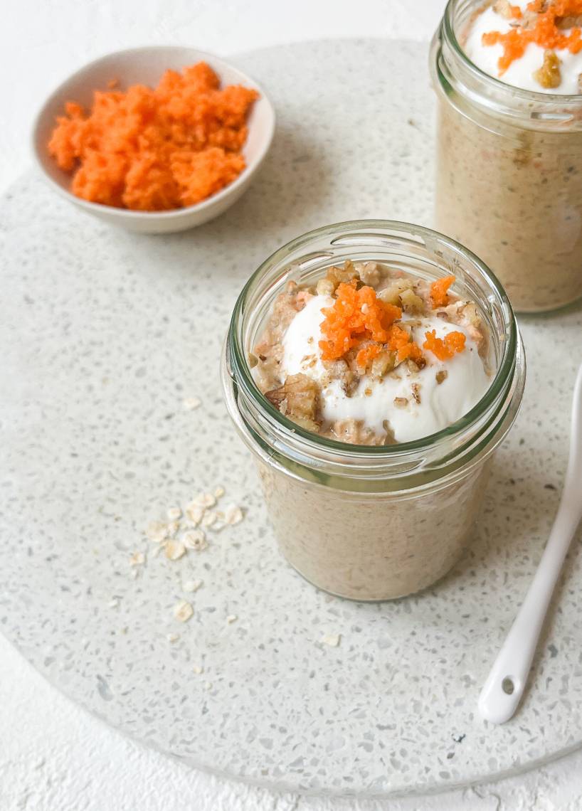 Carrot Cake Overnight Oats