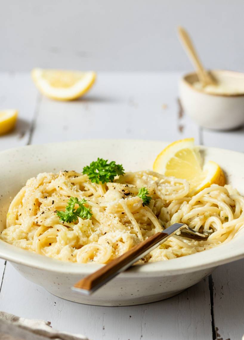 Cytrynowe spaghetti