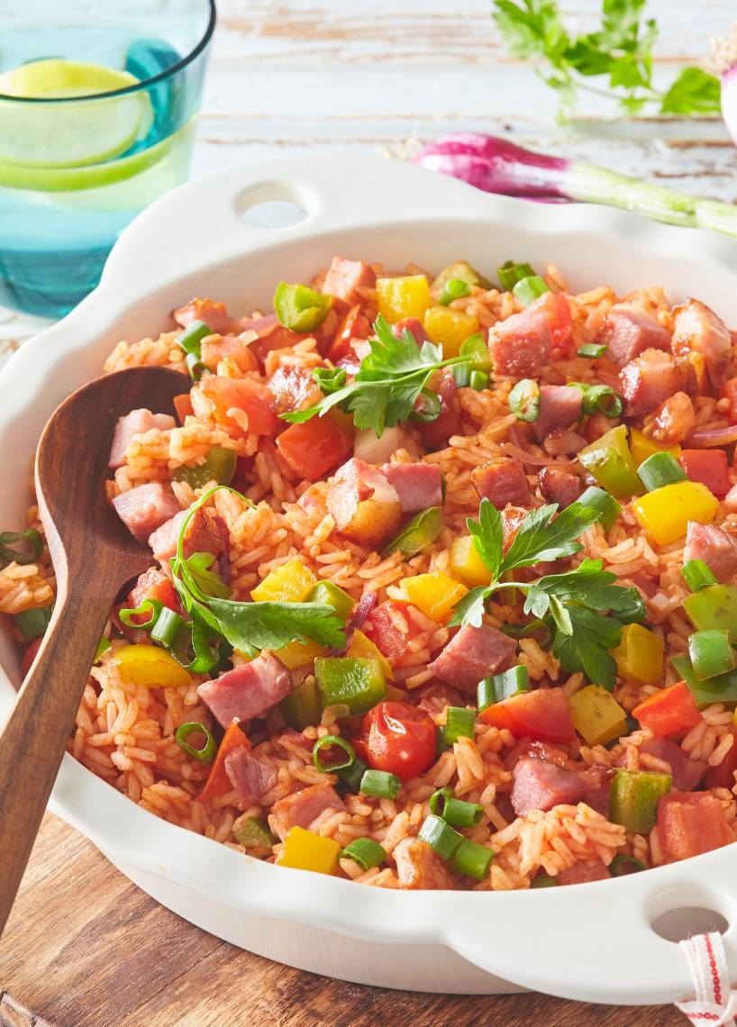 Prosty ryż z pomidorami One Pot