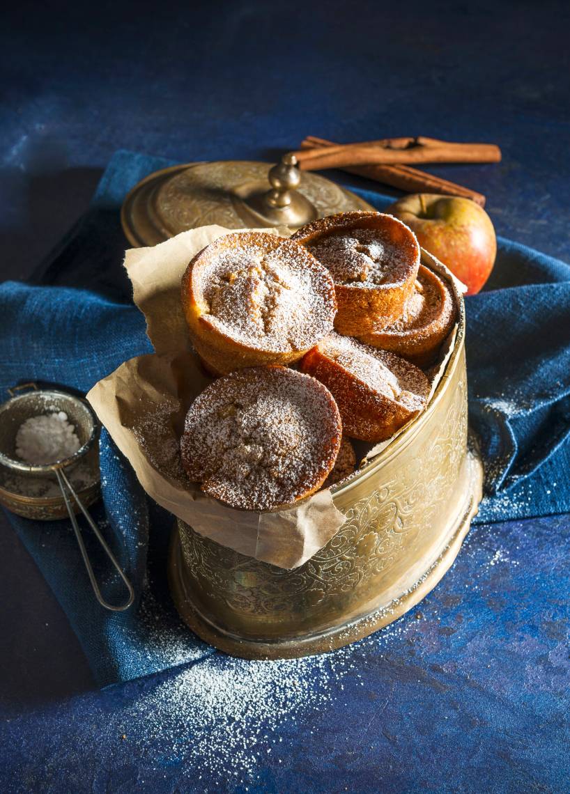 Muffinki jabłkowe z cynamonem