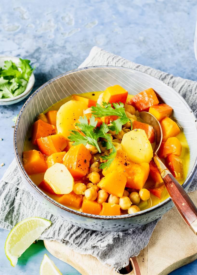 Curry z dyni i ziemniaków