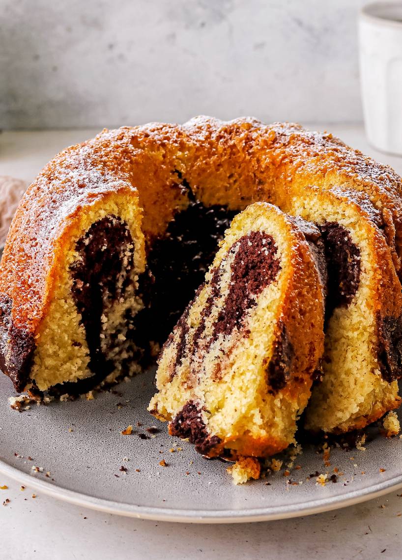 Klasyczna babka marmurkowa jak u babci