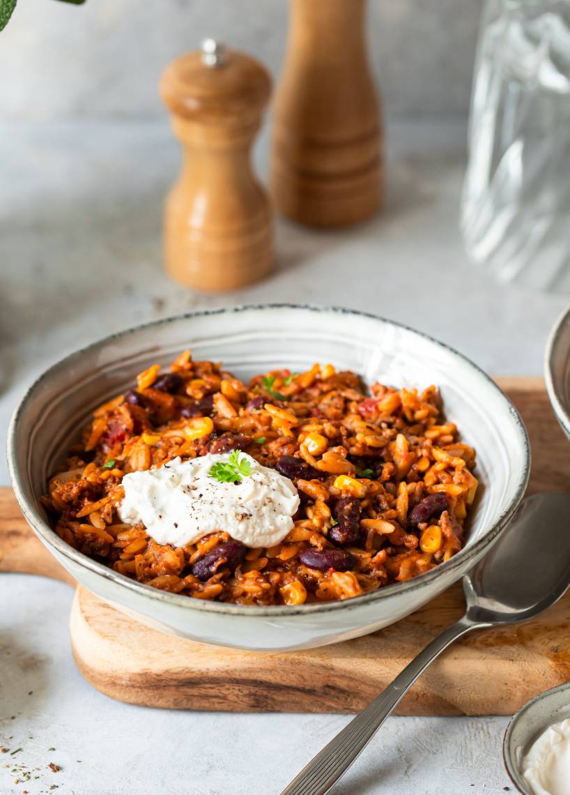 Orzo chili