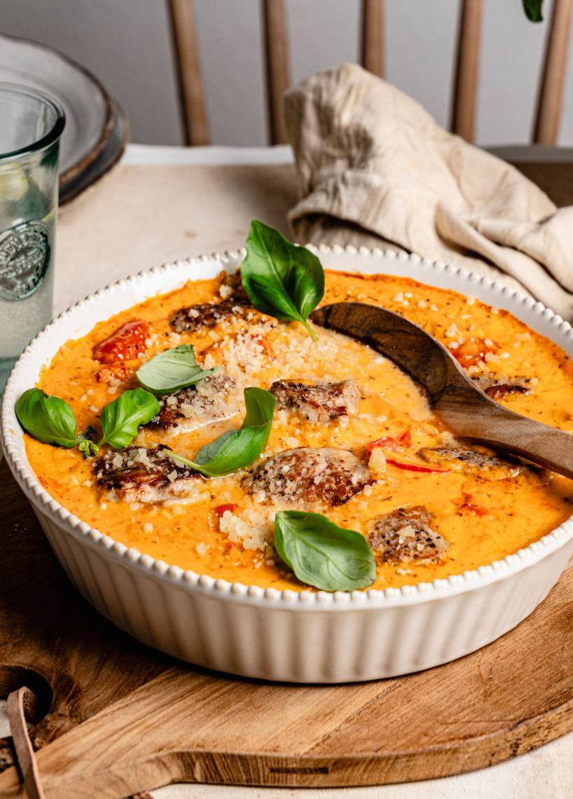 Polędwiczka wieprzowa alla Parmigiana