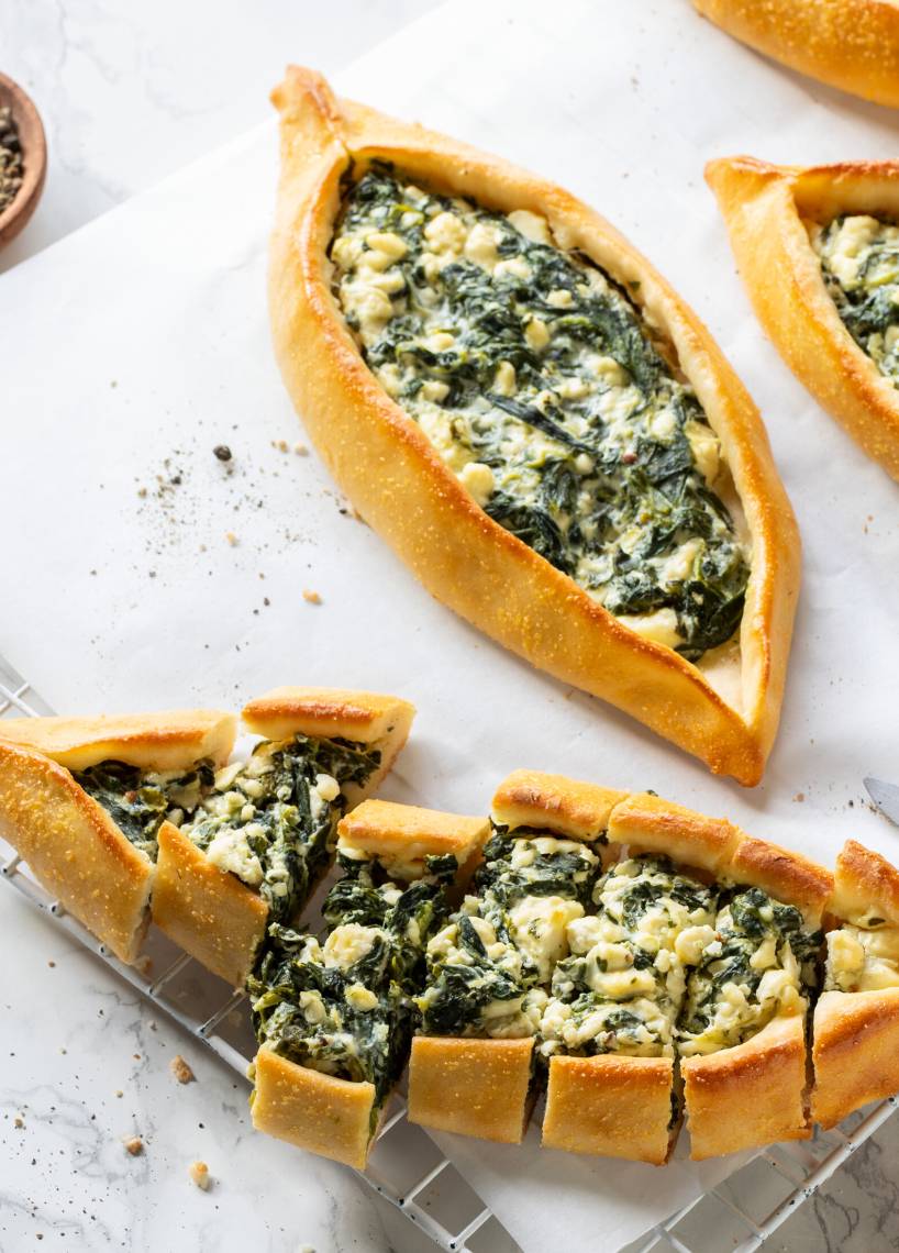 Chrupiący skyr pide
