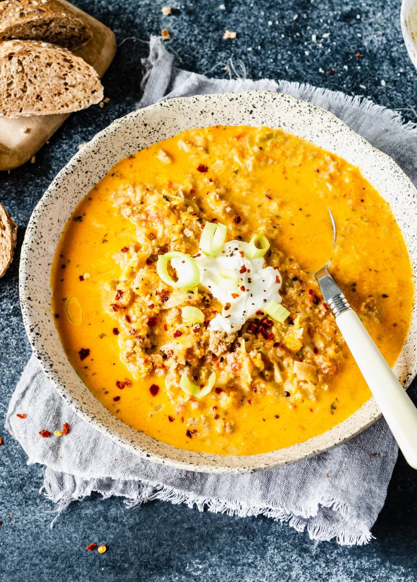 Włoskie mięso mielone w jednym garnku (One Pot)