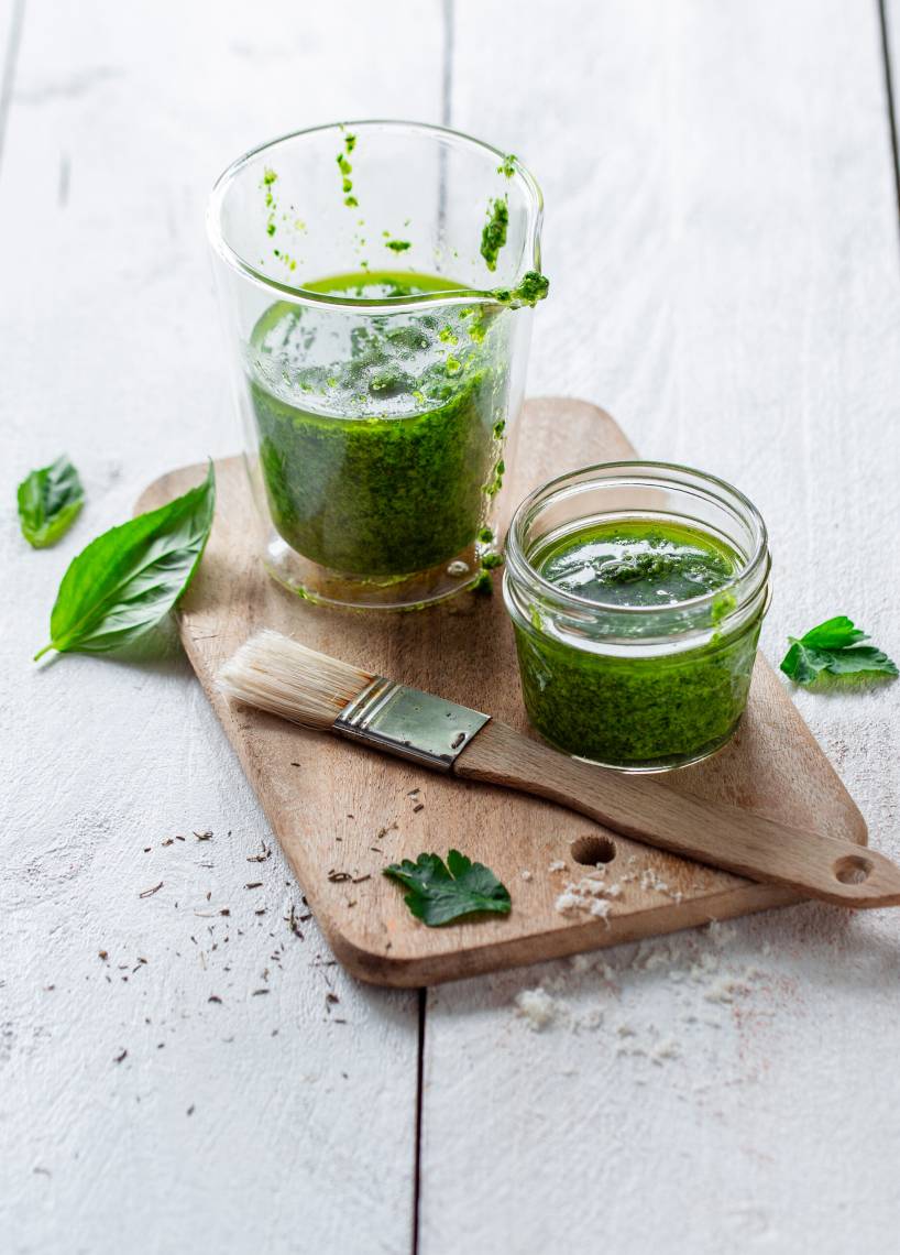 Ziołowa marynata z pesto