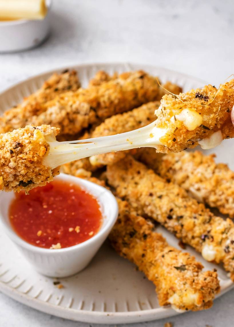 Paluszki mozzarelli z Airfryera