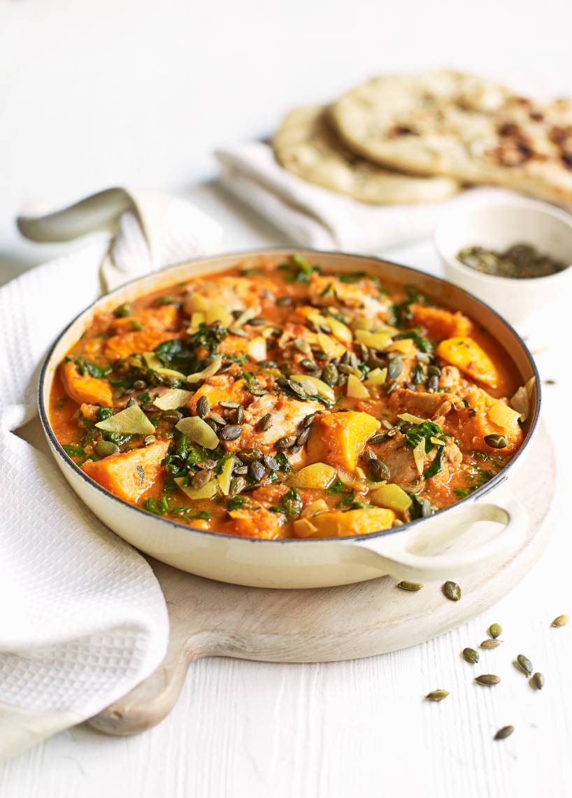 Curry z batatów i kurczaka