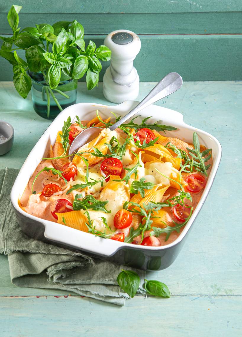 Zapiekany makaron à la Margherita