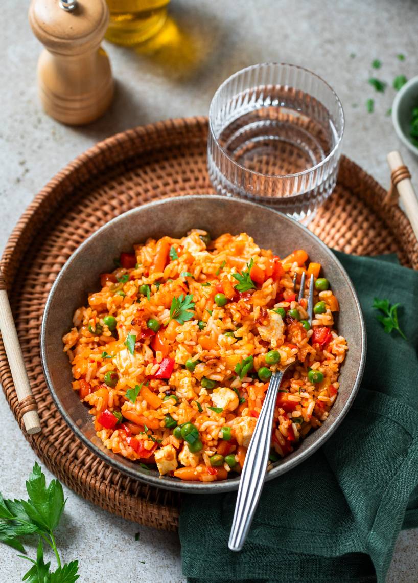 Crispy Rice w stylu djuvec