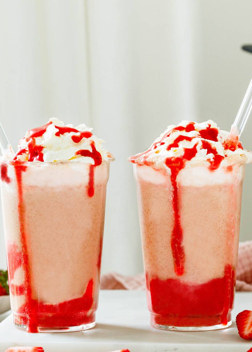 Frappuccino truskawkowe