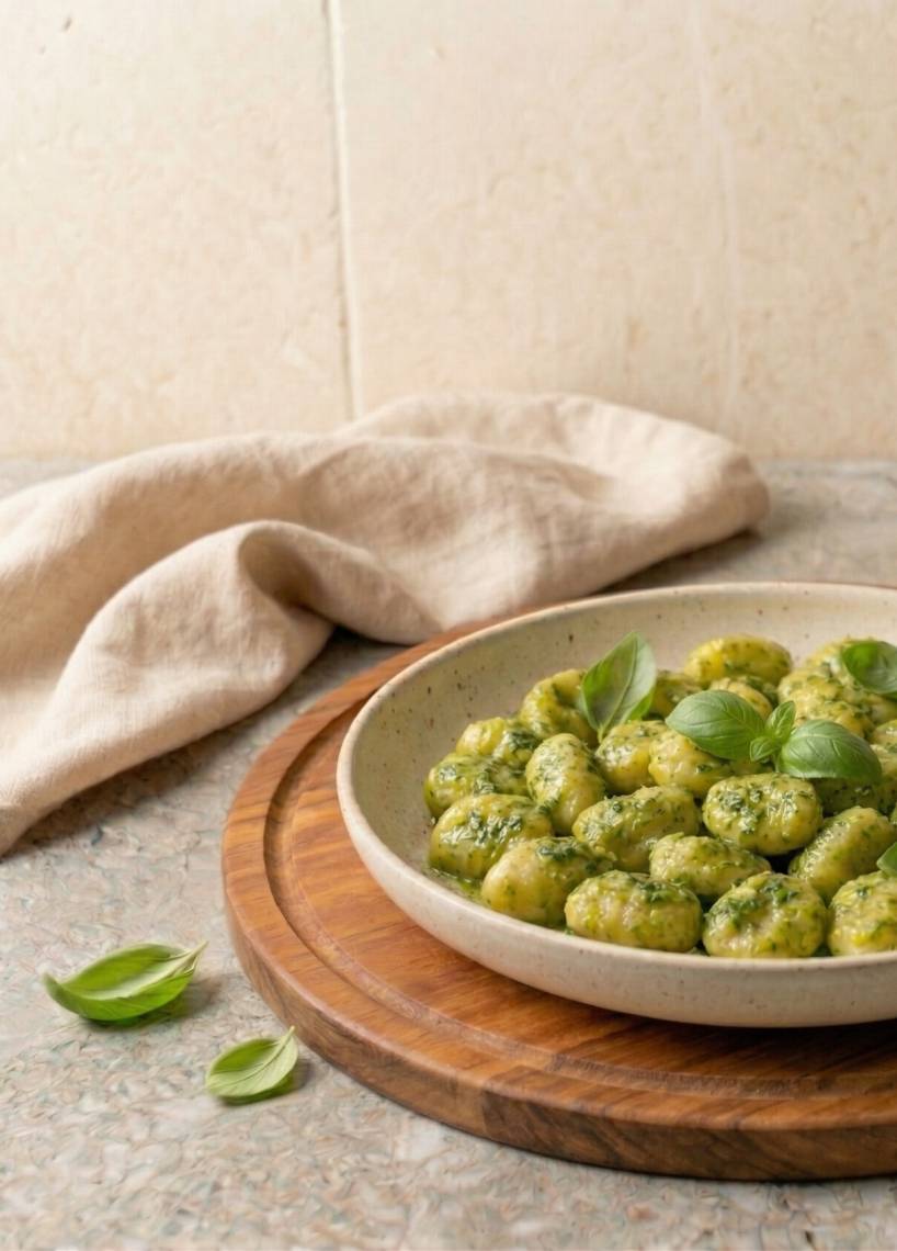 Gnocchi al pesto