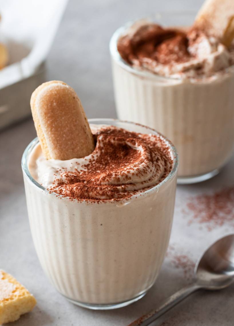 Lody tiramisu z bananem
