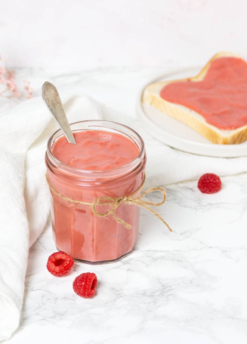Krem malinowo- rabarbarowy (Curd)
