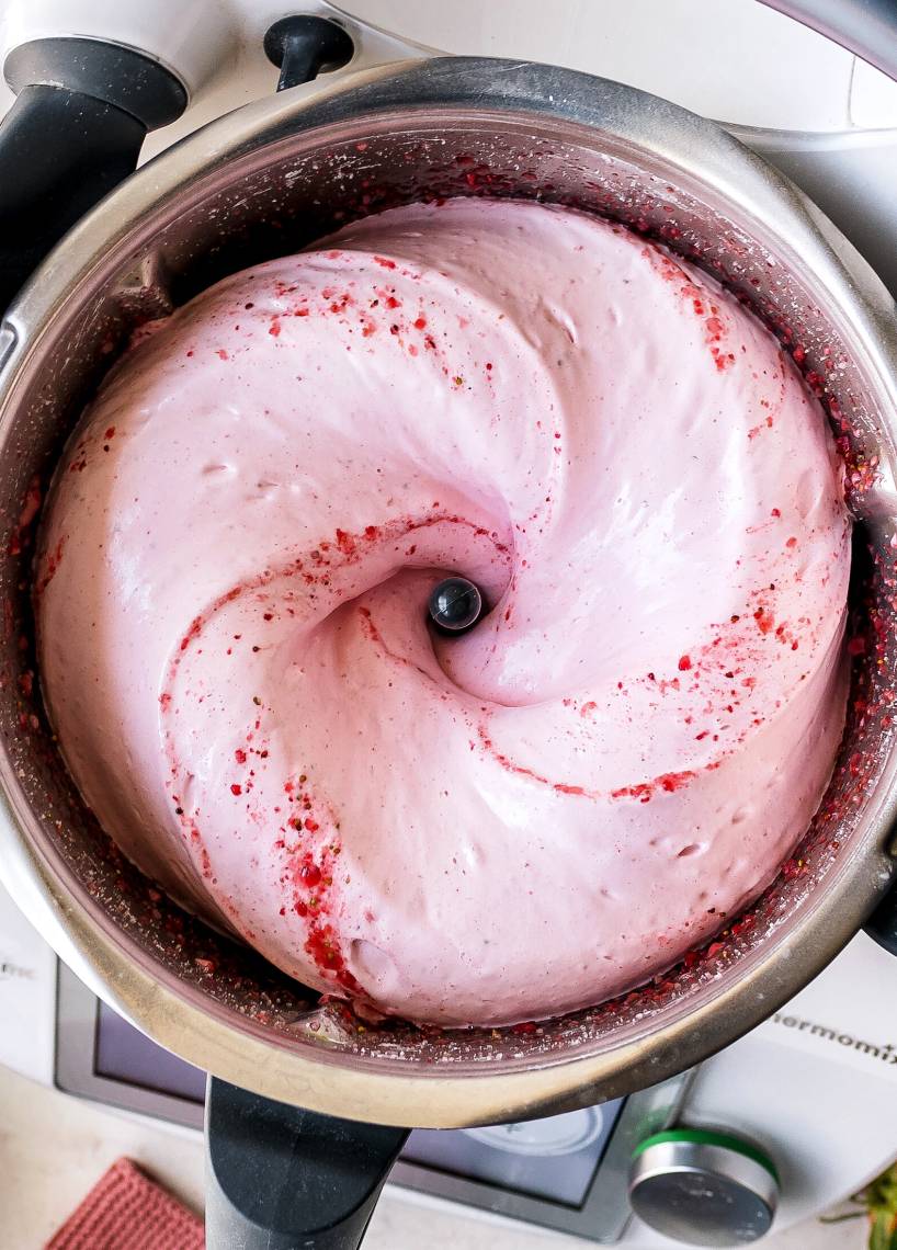 Truskawkowe lody soft