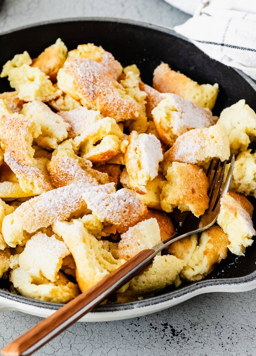 Wysokobiałkowy omlet cesarski