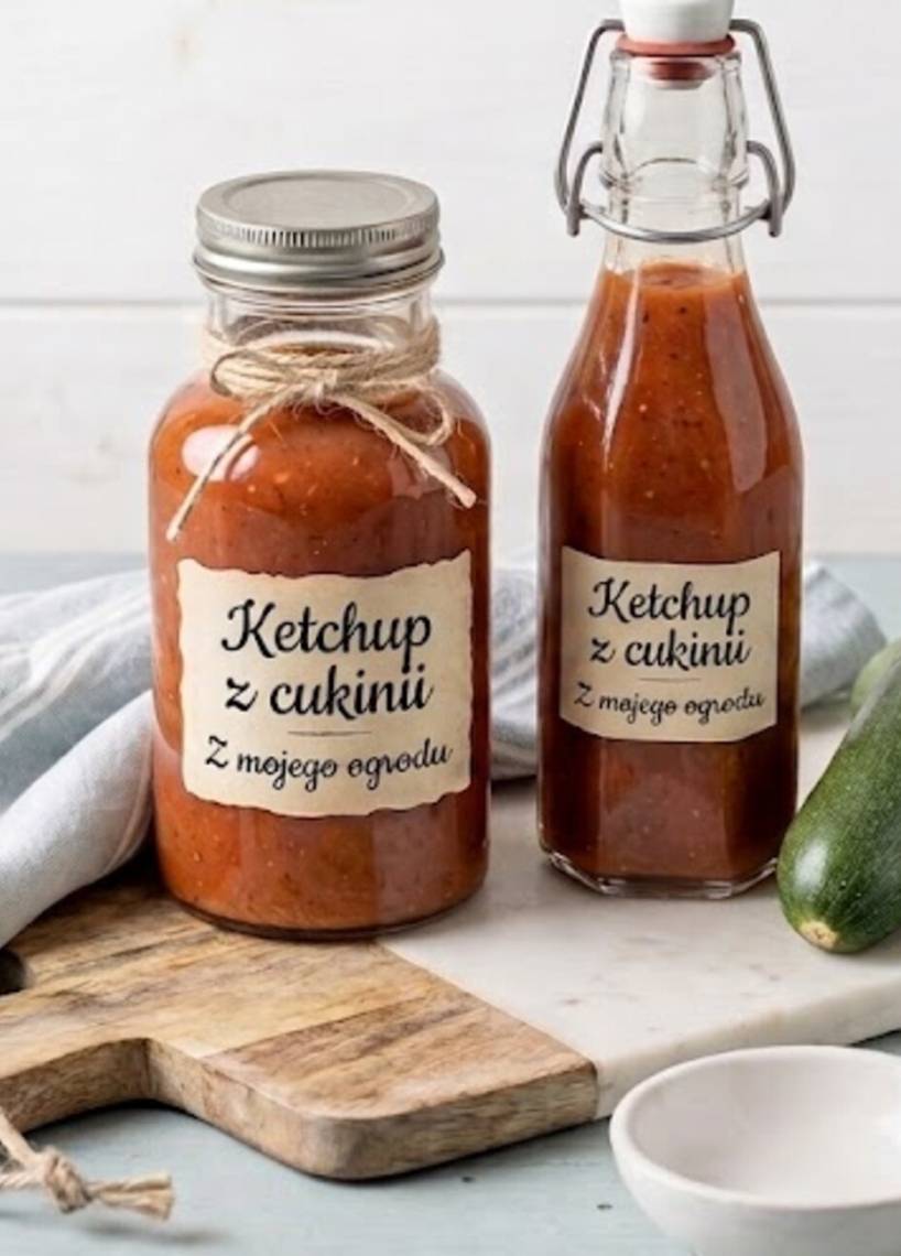 Ketchup z cukinii