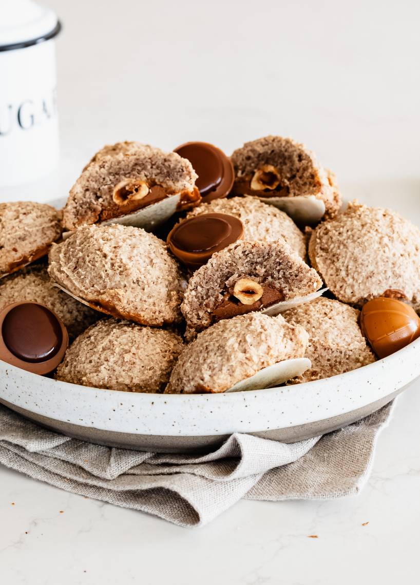 Ciasteczka orzechowe „Toffifee"