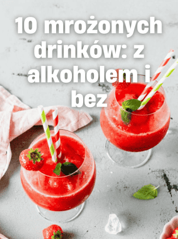Kolekcja drink z alkoholem i bez